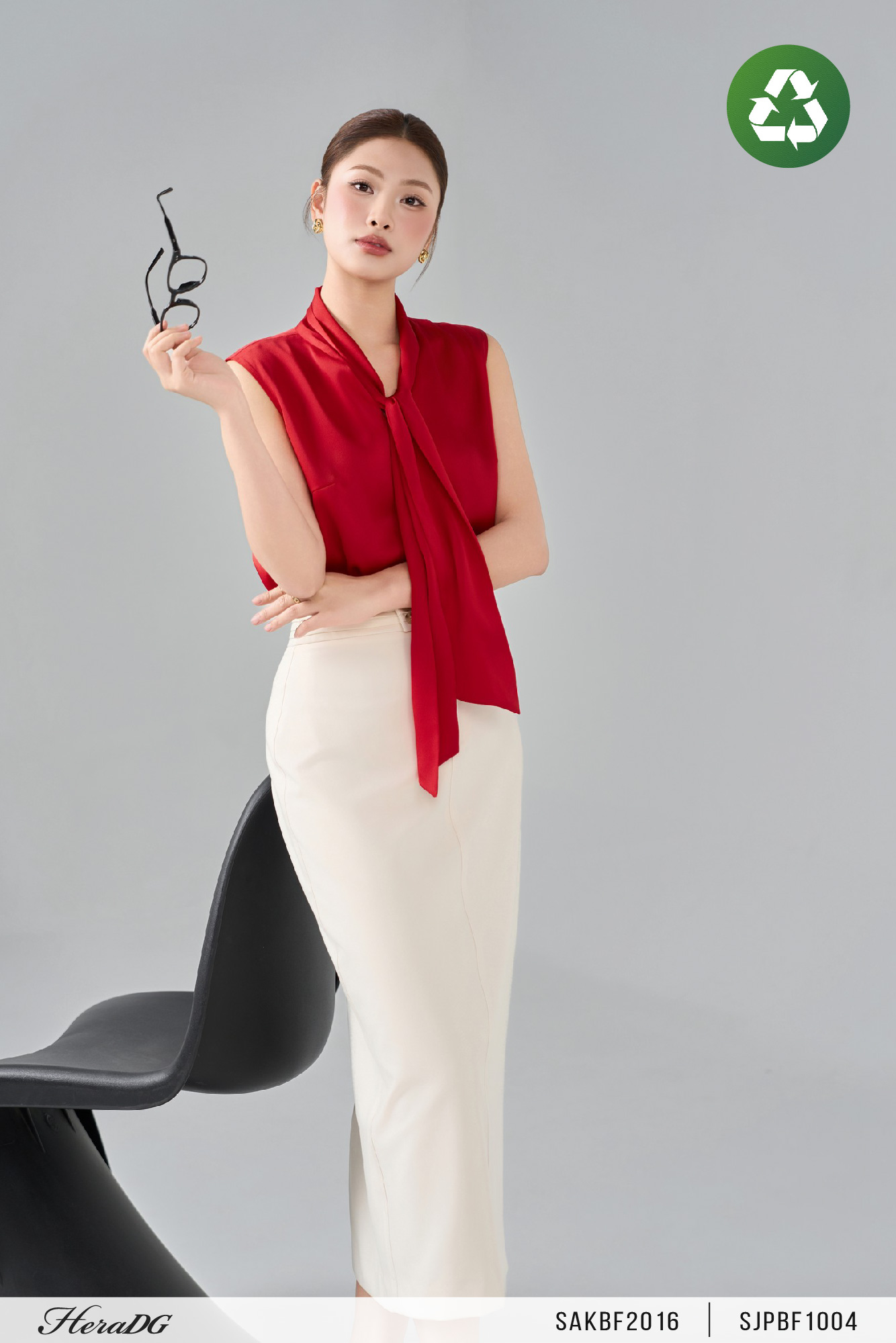 Ảnh của Áo kiểu cổ buộc nơ